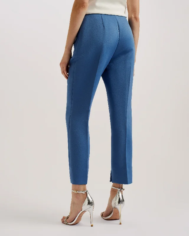 Akenit Slim Leg Tailored Trouser Blue