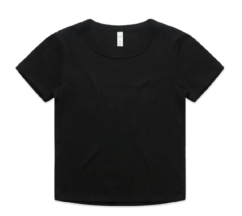 AS Colour Organic Rib Baby Tee Black