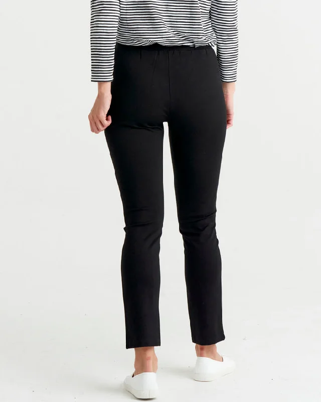 Betty Basics Au Revoir Ponte Pant Black