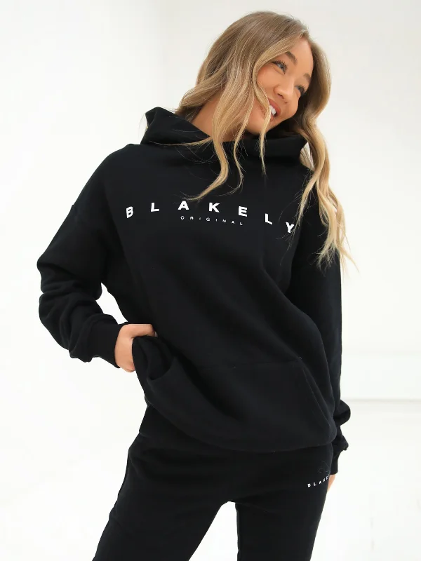 Composure Oversized Hoodie - Black