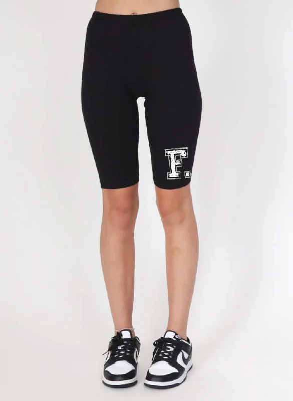 Federation Here Bike Short Big F Black