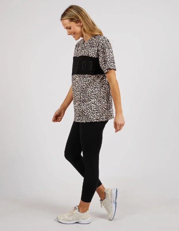 Foxwood Circuit Tee Leopard