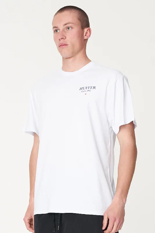 Huffer Mens Sup Tee/Classe White