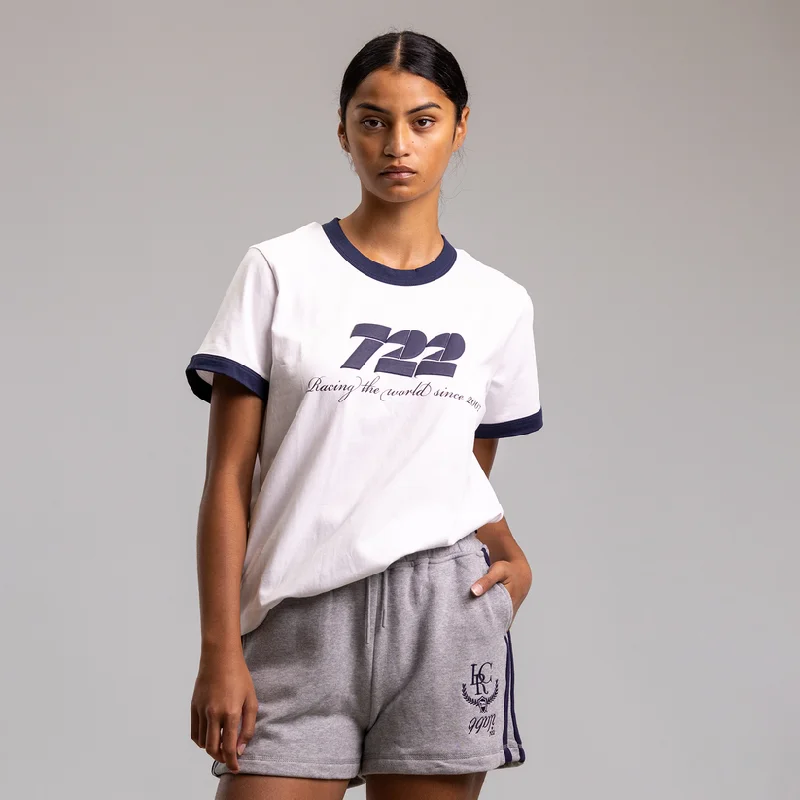 Ilabb Athletic Oversized Block Tee White