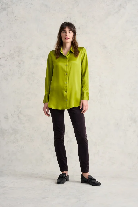 Stretch Silk Shirt