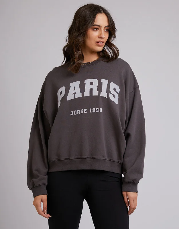 Jorge Paris Crew Washed Black