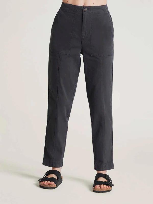 Lilivere Organic Cotton Carpenter Trousers - Slate Grey