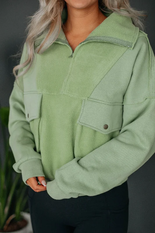 Livia Pullover - Pistachio