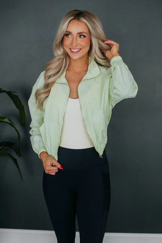 Memphis Active Jacket - Lime