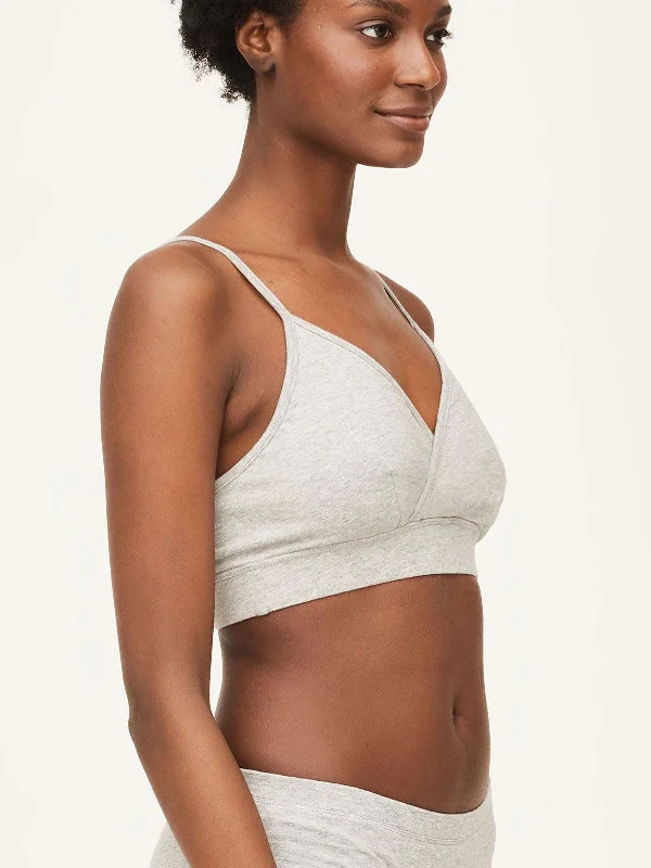 Organic Cotton Jersey Triangle Bralette