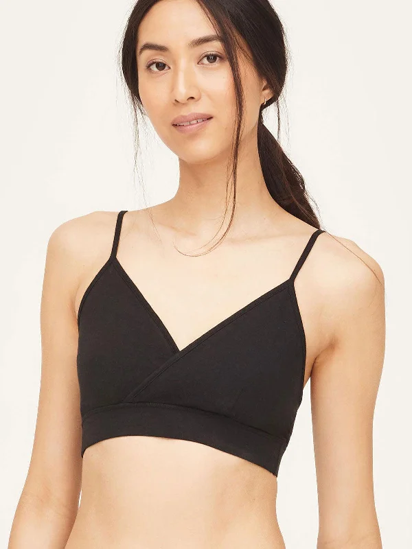 Organic Cotton Jersey Triangle Bralette