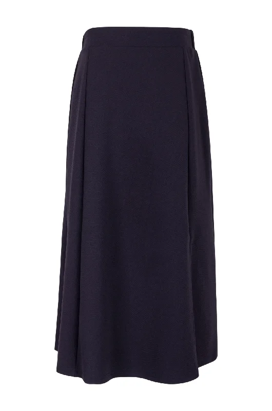 Poly Elastane 6 panel Skirt | NAVY | 4471ZR