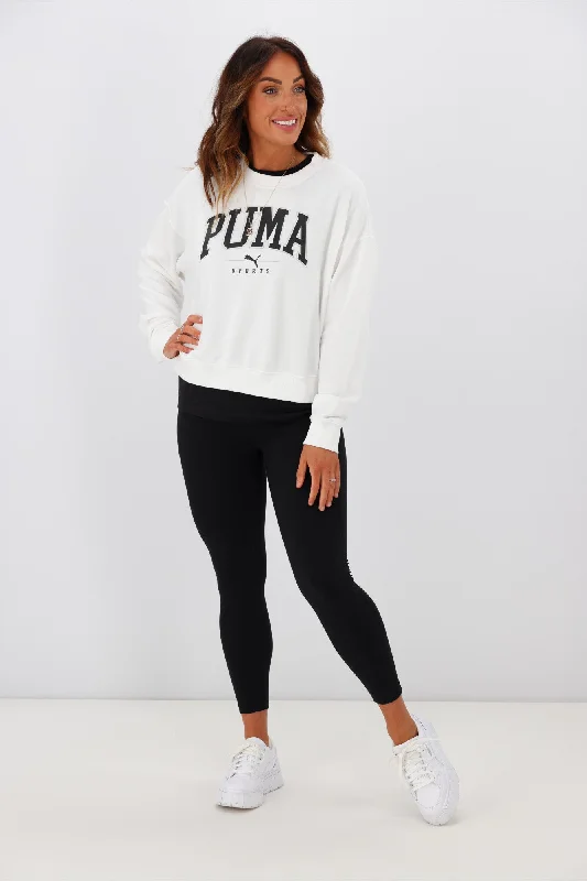 Puma Squad Crew TR Puma White