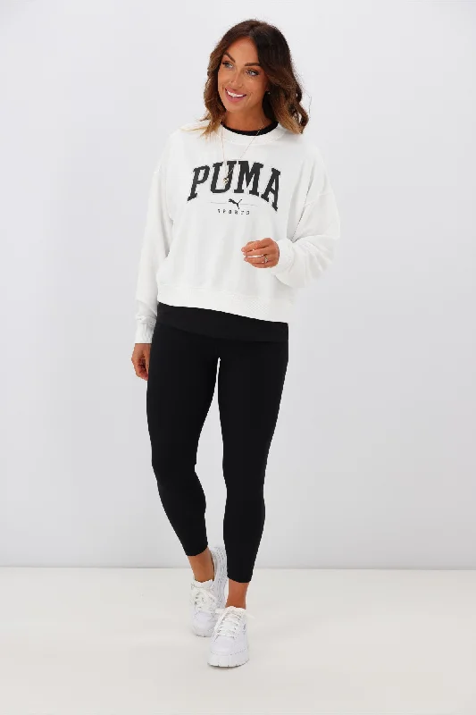 Puma Squad Crew TR Puma White