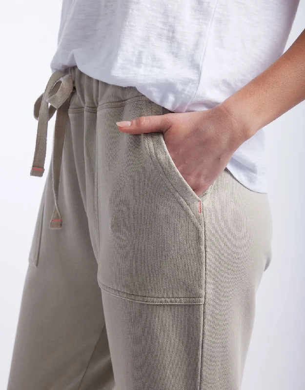 Raw Edge Lounge Pant - Stone