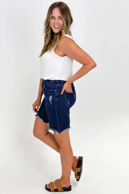 Wakee Denim Gigi Short Indigo