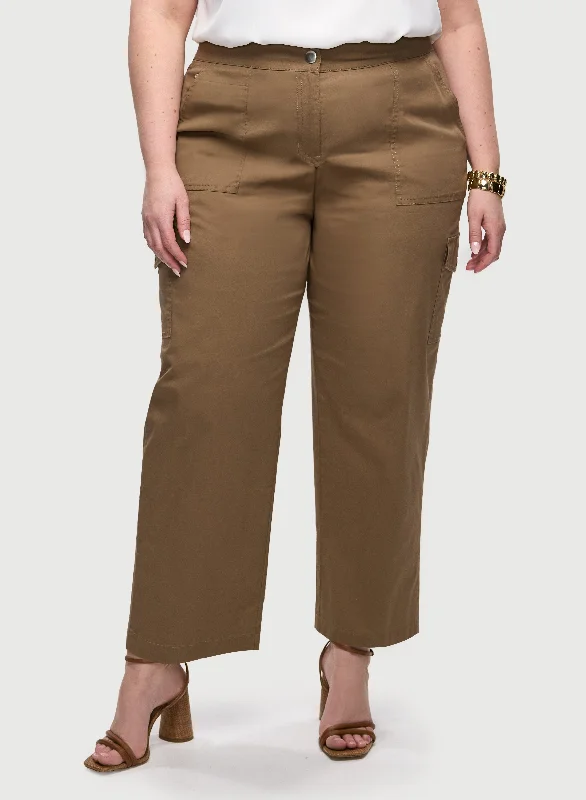 Wide Leg Cargo Pants