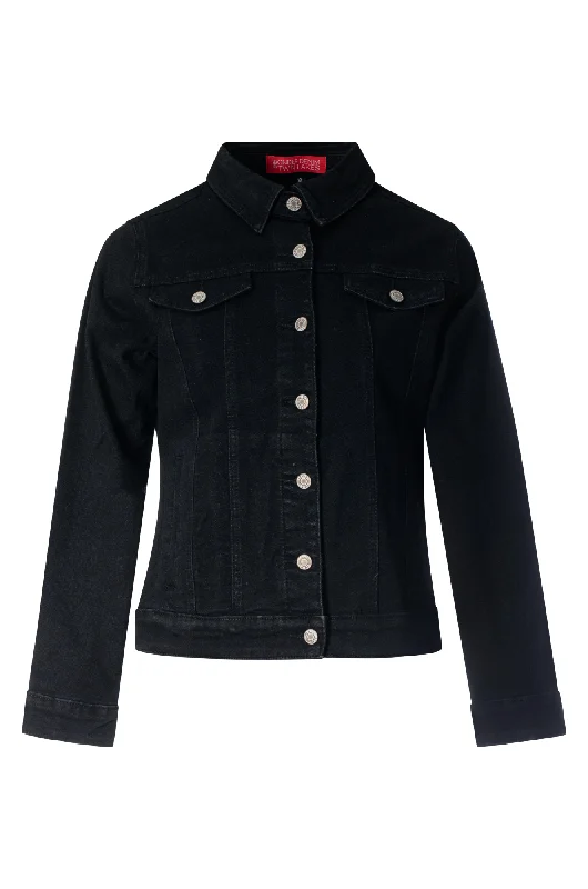 Wonder Denim Jean Jacket | Black Wash | 6617ZZ