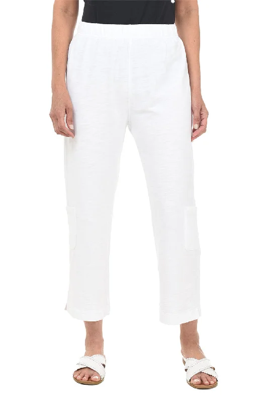 Pull-On Cargo Crop Pant