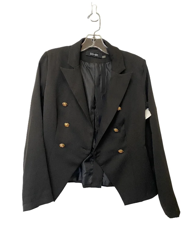 Blazer By Clothes Mentor In Black, Size: S