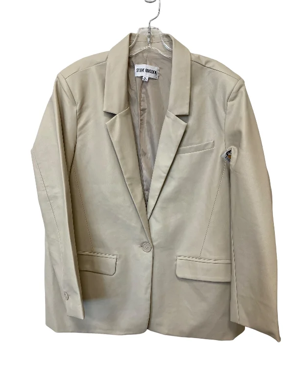 Blazer By Steve Madden In Beige, Size: Xl