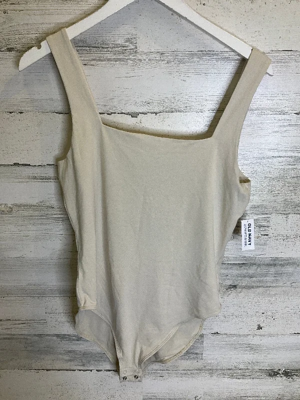 Bodysuit By Old Navy In Cream, Size: L