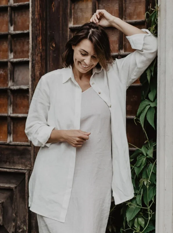 Linen Oversized Shirt Marrakesh