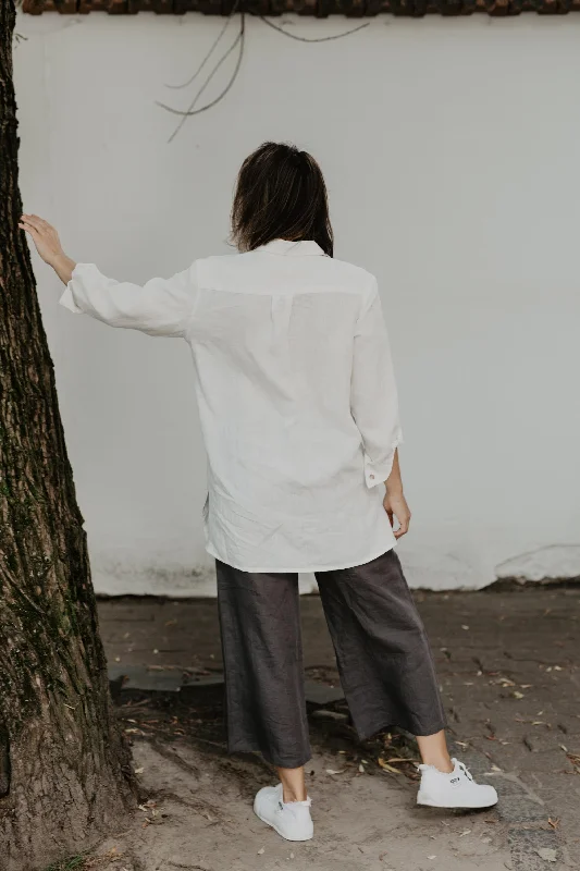 Linen Oversized Shirt Marrakesh