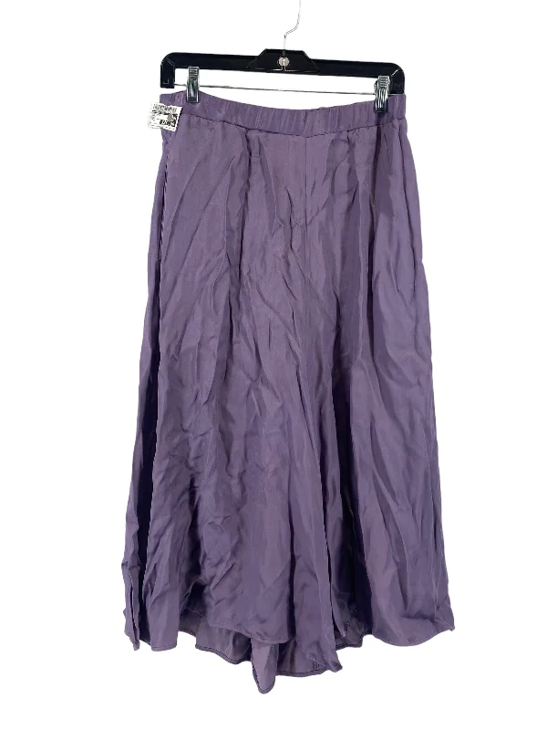 Skirt Maxi By Anthropologie In Purple, Size: M