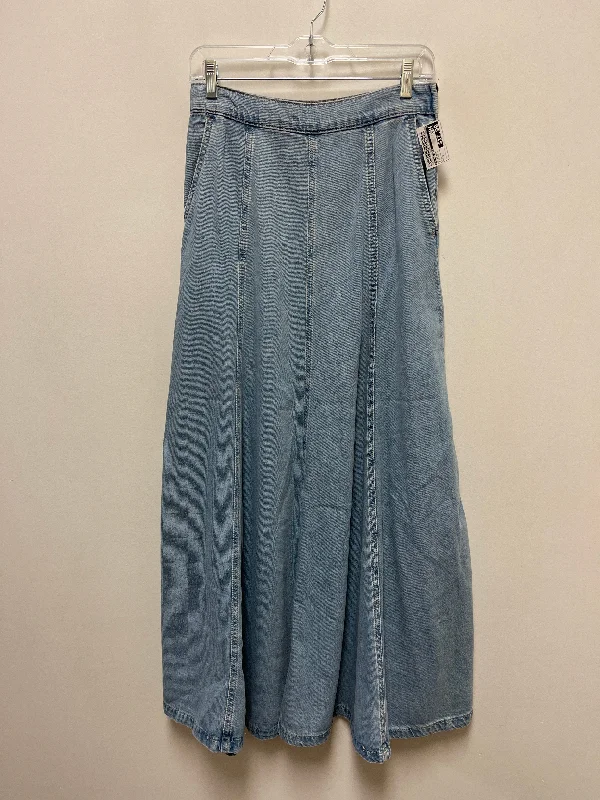 Skirt Maxi By We The Free In Blue Denim, Size: 2