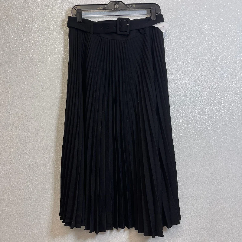 Skirt Maxi By Zara In Black, Size: L