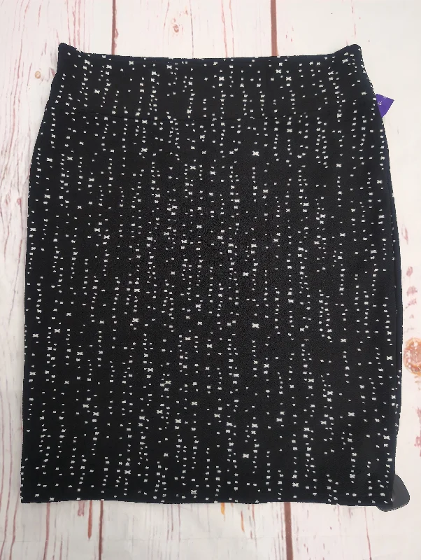 Skirt Midi By Lularoe In Black, Size: 3x