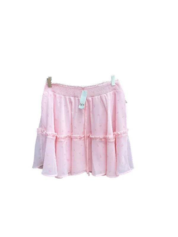 Skirt Mini & Short By Bar Iii In Pink, Size: 8