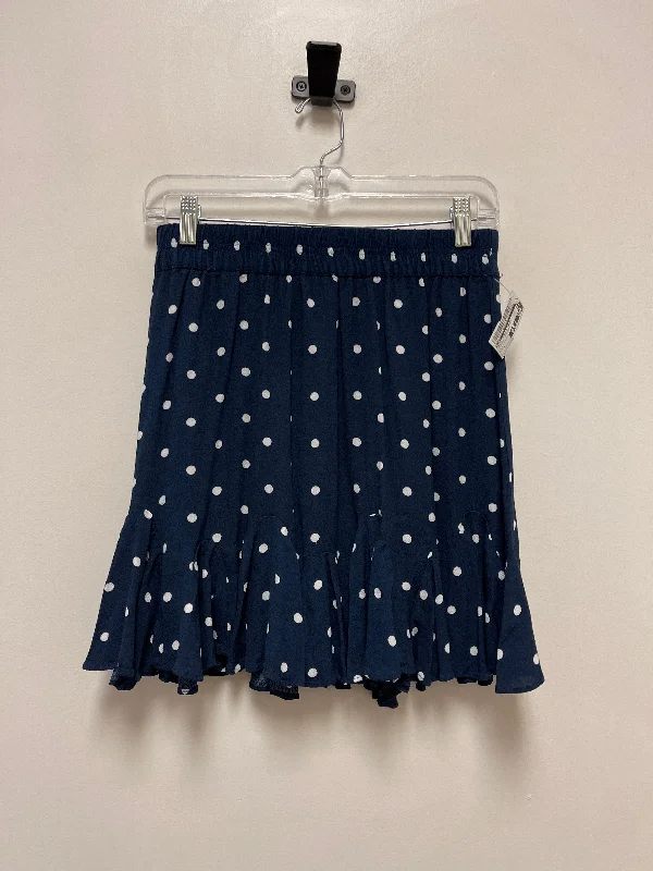 Skirt Mini & Short By Loft In Polkadot Pattern, Size: 2