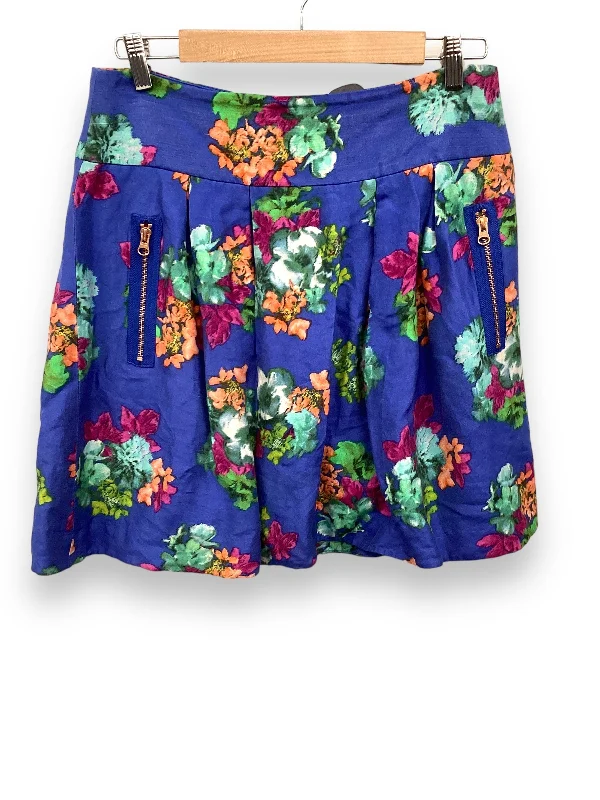 Skirt Mini & Short By Maeve In Blue, Size: 12